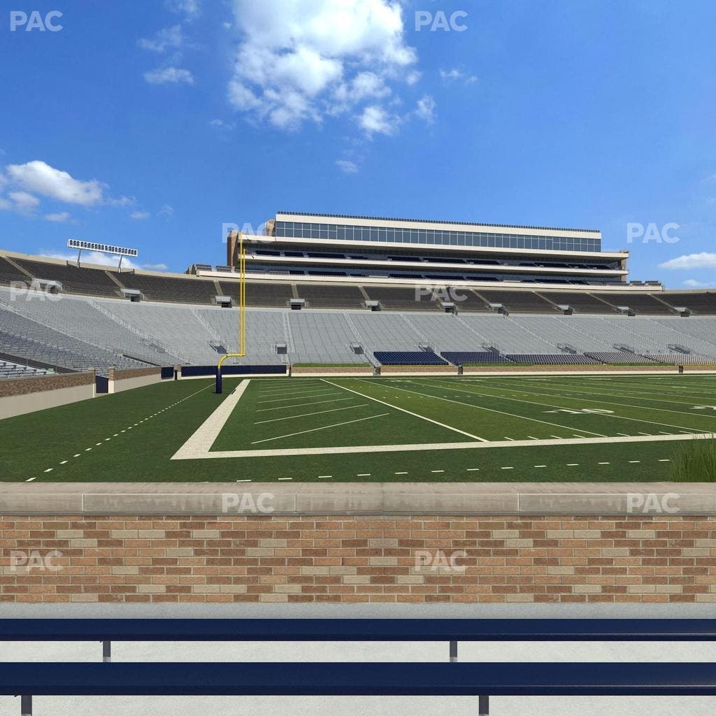 Notre Dame Stadium - Section 32 Seat View