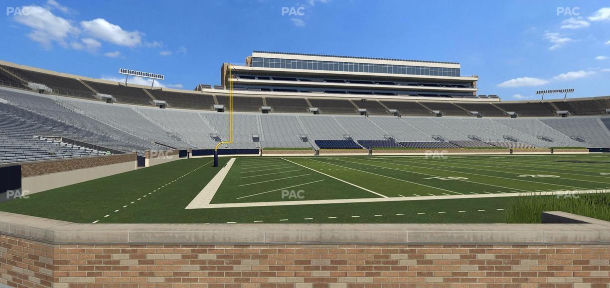 Notre Dame Stadium - Section 32 Seat View