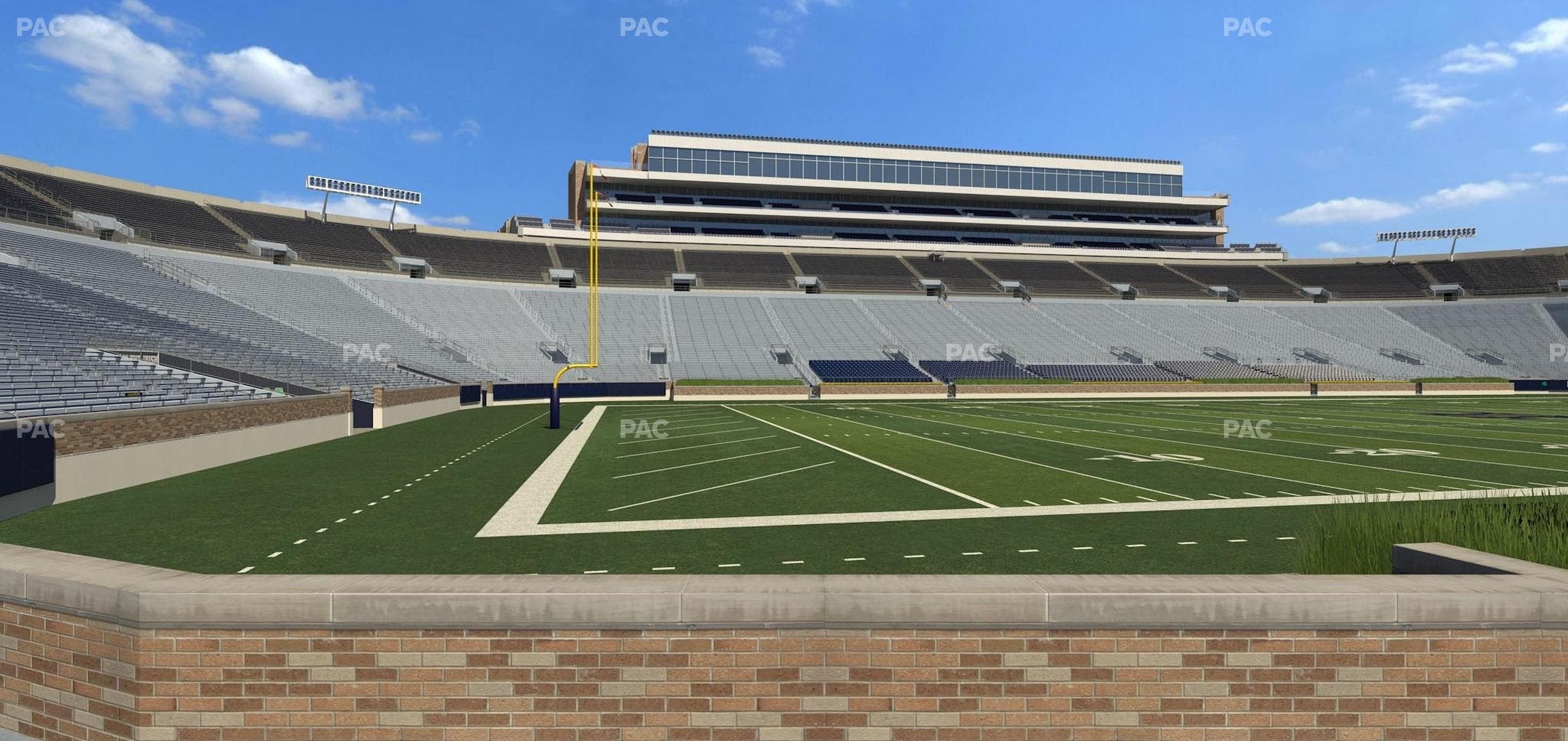 Notre Dame Stadium - Section 32 Seat View