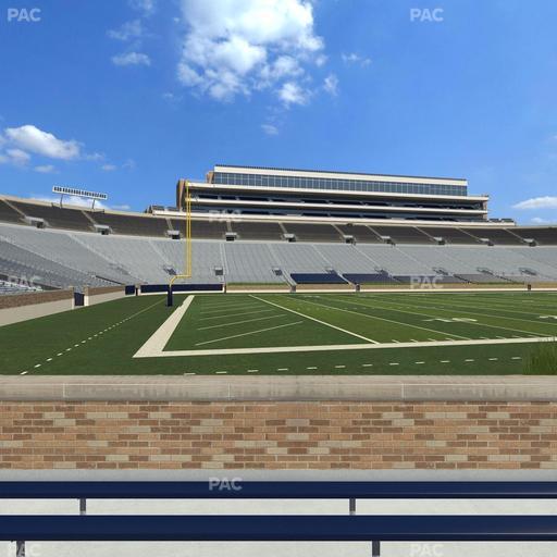 Notre Dame Stadium - Section 32 Seat View