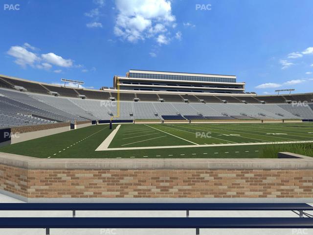 Notre Dame Stadium - Section 32 Seat View