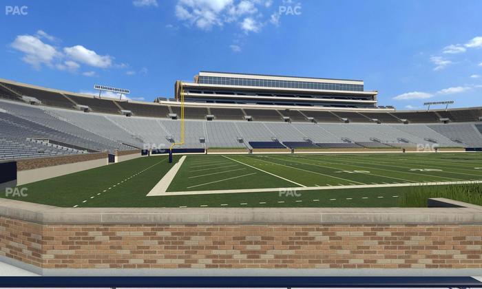 Notre Dame Stadium - Section 32 Seat View