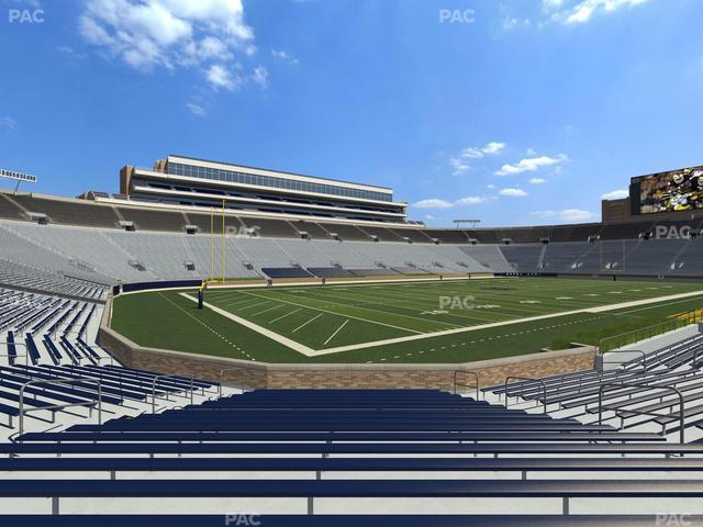 Notre Dame Stadium - Section 33 Seat View