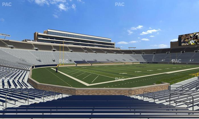Notre Dame Stadium - Section 33 Seat View