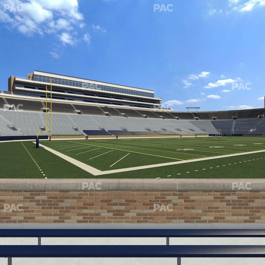 Notre Dame Stadium - Section 33 Seat View