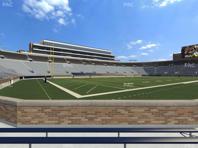 Notre Dame Stadium - Section 33 Seat View