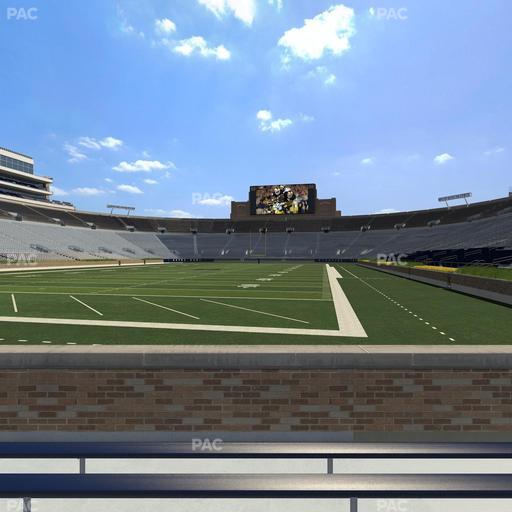 Notre Dame Stadium - Section 35 Seat View