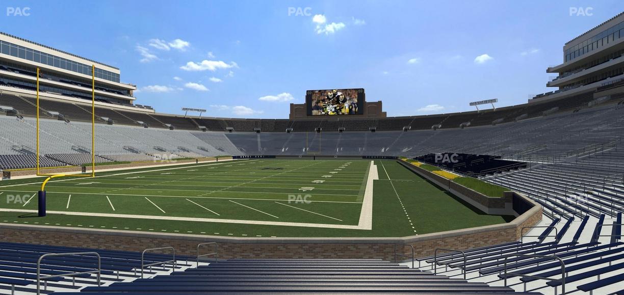 Notre Dame Stadium - Section 35 Seat View