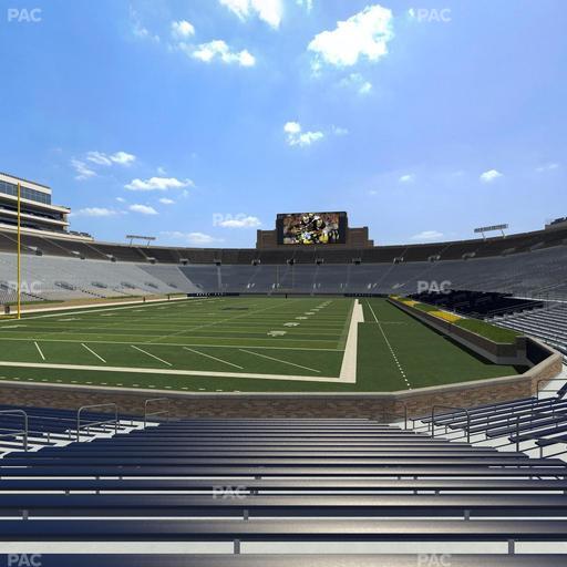 Notre Dame Stadium - Section 35 Seat View
