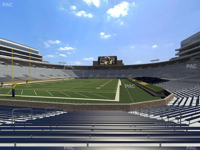 Notre Dame Stadium - Section 35 Seat View