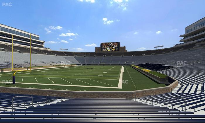 Notre Dame Stadium - Section 35 Seat View