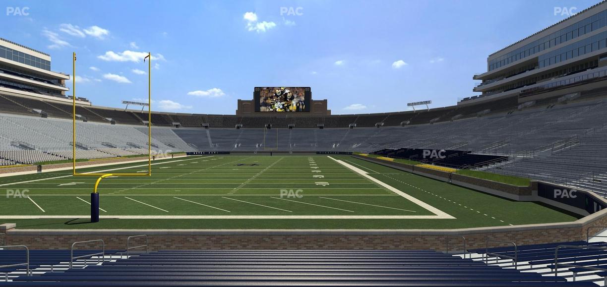 Notre Dame Stadium - Section 36 Seat View