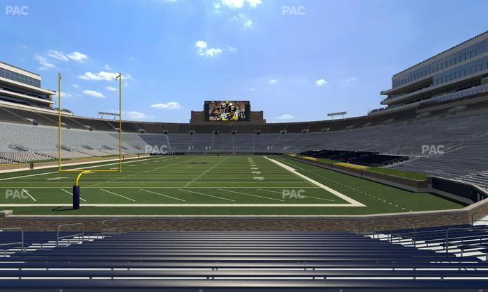 Notre Dame Stadium - Section 36 Seat View