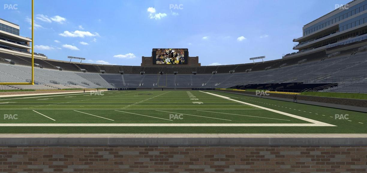 Notre Dame Stadium - Section 36 Seat View
