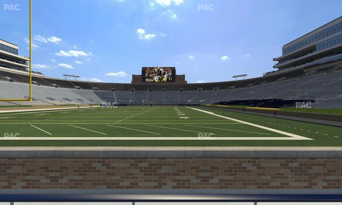 Notre Dame Stadium - Section 36 Seat View