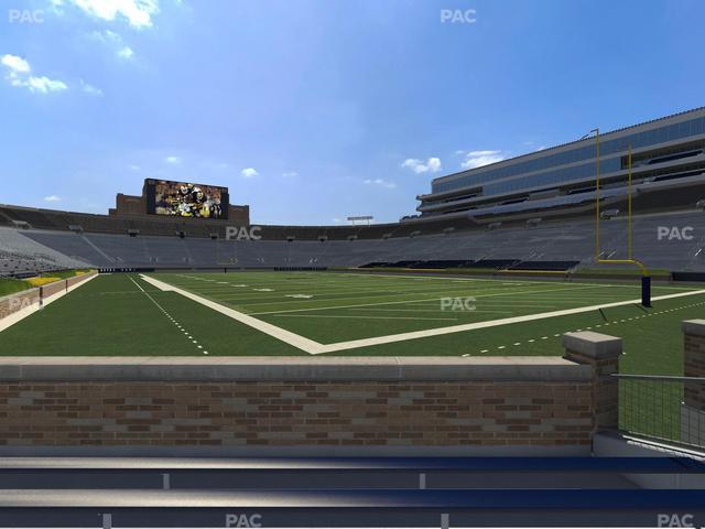 Notre Dame Stadium - Section 4 Seat View