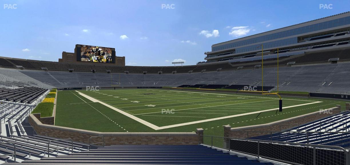 Notre Dame Stadium - Section 4 Seat View