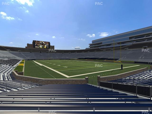 Notre Dame Stadium - Section 4 Seat View