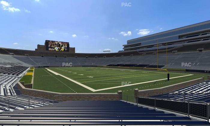 Notre Dame Stadium - Section 4 Seat View
