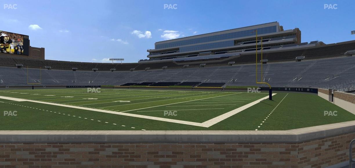 Notre Dame Stadium - Section 5 Seat View