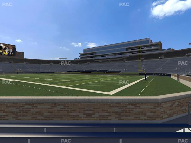 Notre Dame Stadium - Section 5 Seat View