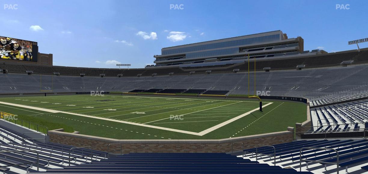 Notre Dame Stadium - Section 5 Seat View