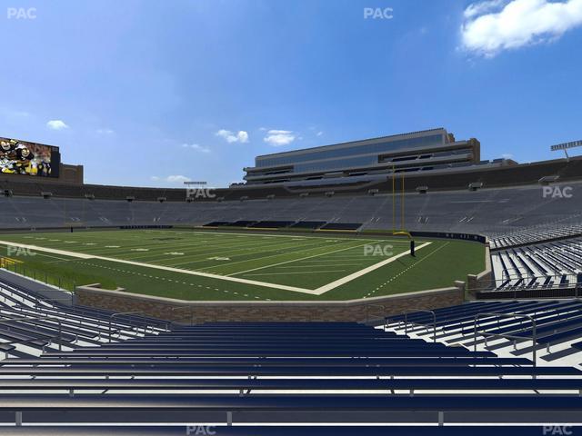 Notre Dame Stadium - Section 5 Seat View