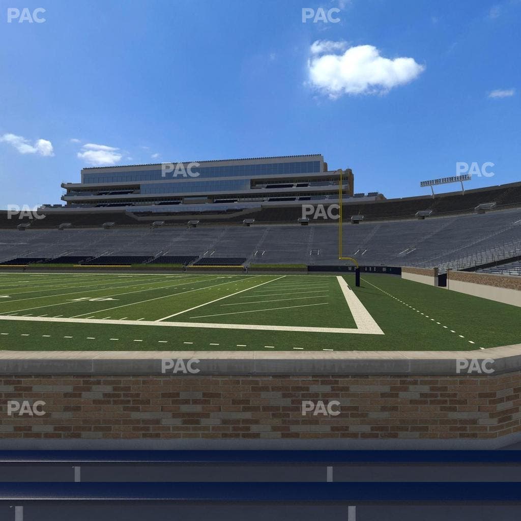 Notre Dame Stadium - Section 6 Seat View