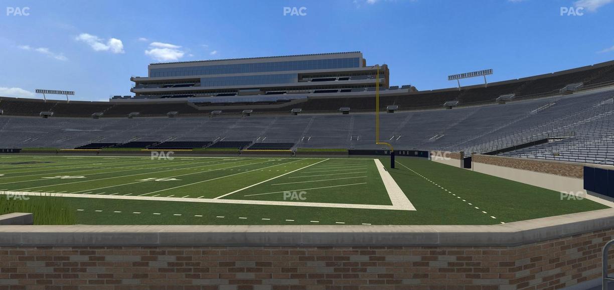 Notre Dame Stadium - Section 6 Seat View