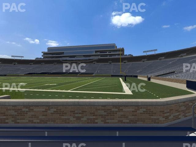 Notre Dame Stadium - Section 6 Seat View