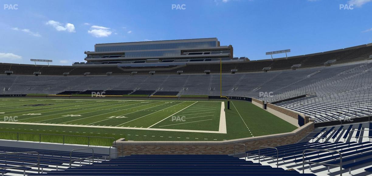 Notre Dame Stadium - Section 6 Seat View