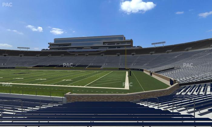 Notre Dame Stadium - Section 6 Seat View