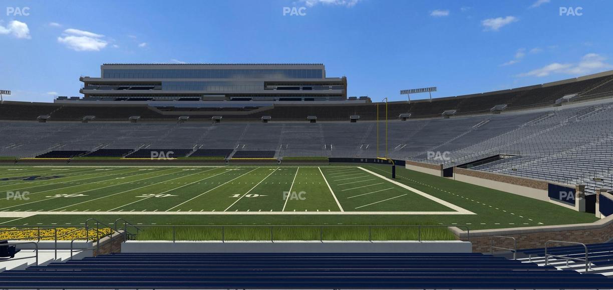 Notre Dame Stadium - Section 7 Seat View