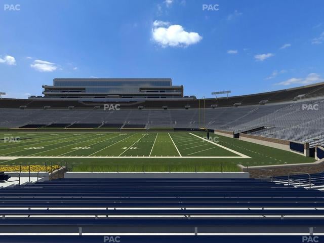 Notre Dame Stadium - Section 7 Seat View