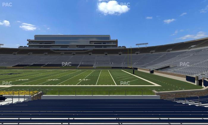 Notre Dame Stadium - Section 7 Seat View