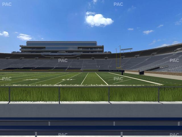 Notre Dame Stadium - Section 7 Seat View