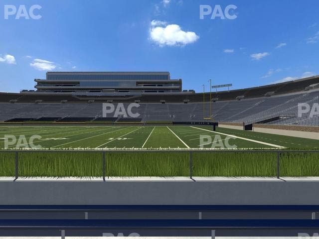 Notre Dame Stadium - Section 7 Seat View