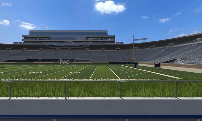 Notre Dame Stadium - Section 7 Seat View