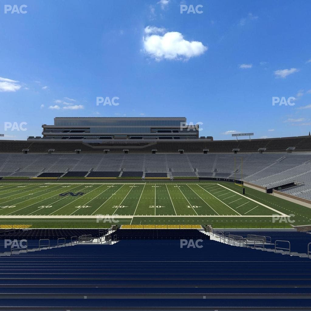 Notre Dame Stadium - Section 8 Seat View