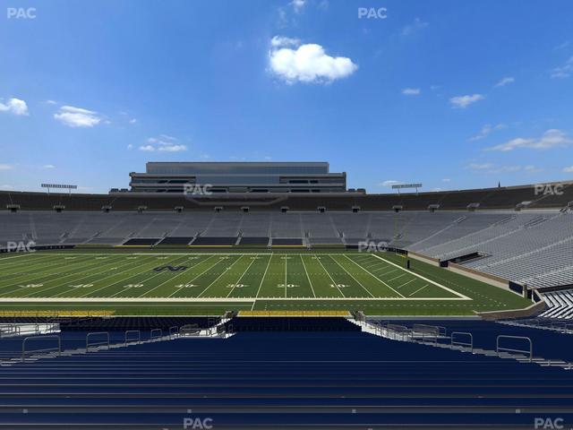 Notre Dame Stadium - Section 8 Seat View