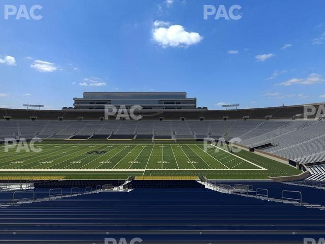 Notre Dame Stadium - Section 8 Seat View