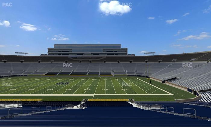 Notre Dame Stadium - Section 8 Seat View