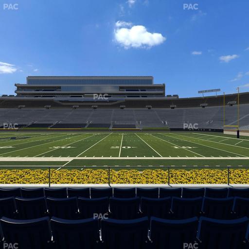 Notre Dame Stadium - Section 8 Seat View