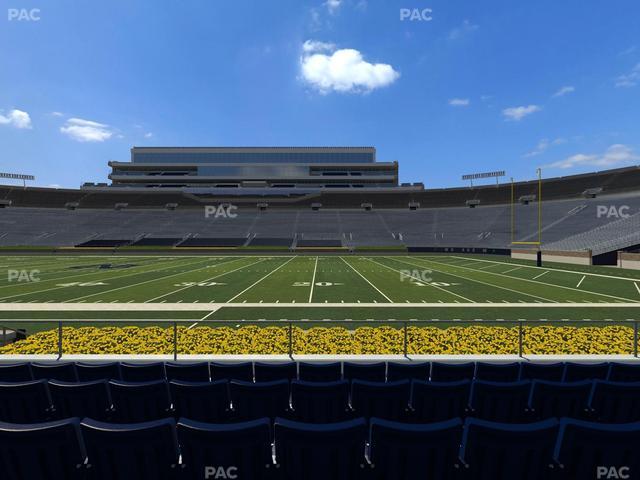 Notre Dame Stadium - Section 8 Seat View