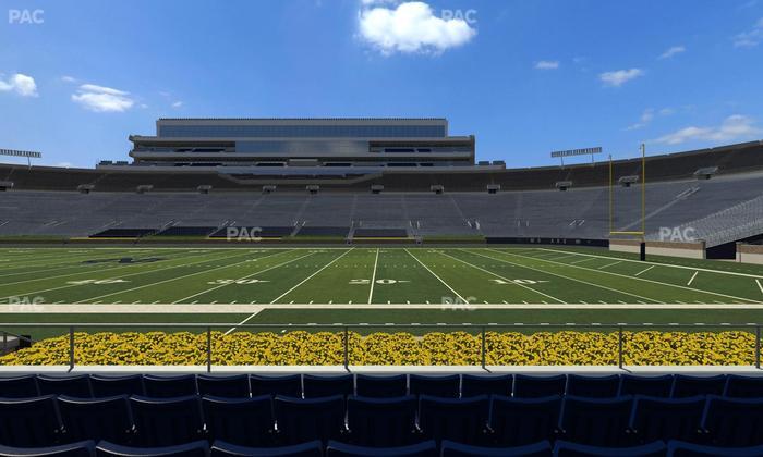 Notre Dame Stadium - Section 8 Seat View