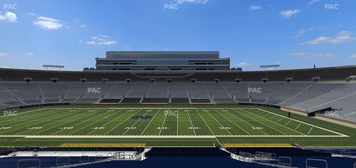 Notre Dame Stadium - Section 9 Seat View
