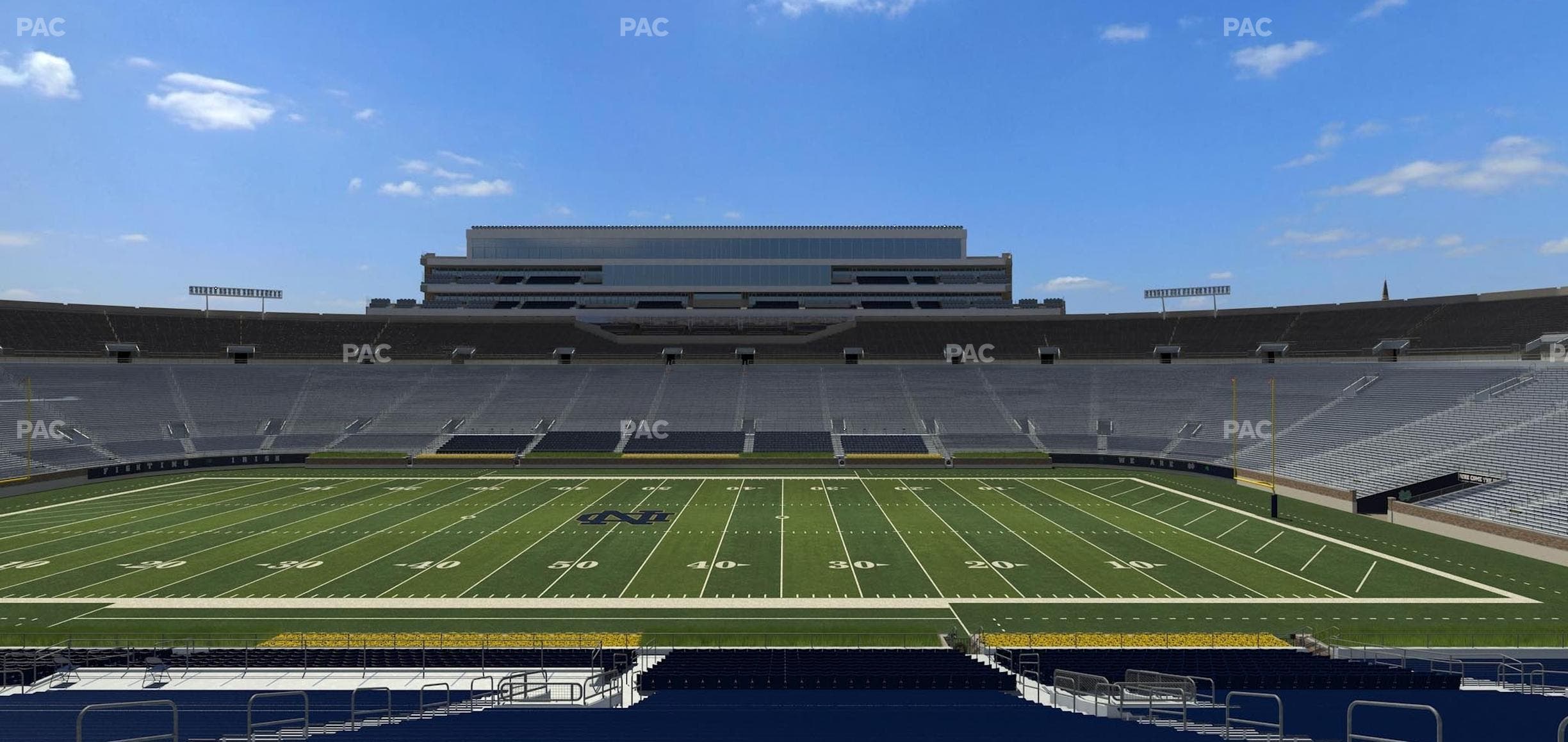 Notre Dame Stadium - Section 9 Seat View
