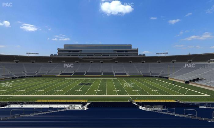Notre Dame Stadium - Section 9 Seat View