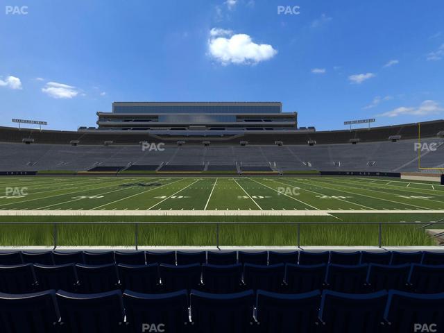 Notre Dame Stadium - Section 9 Seat View