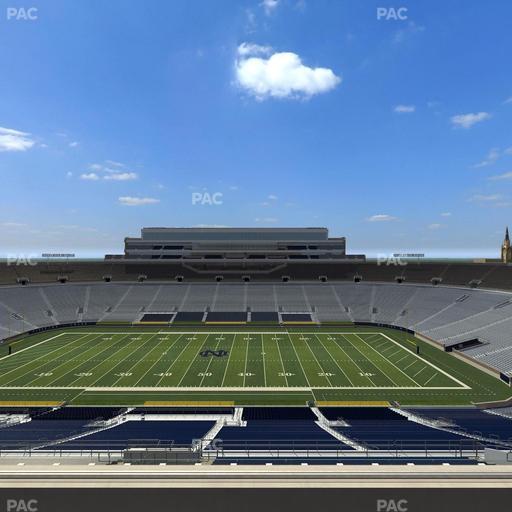 Notre Dame Stadium - Section Corbett Club 708 Seat View